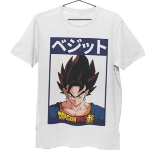 ❁✳เสื้อยืด Unisex รุ่น Gogeta &amp; Vegito T-Shirt ดราก้อนบอลแซด Dragon Ball Z สวยใส่สบายแบรนด์ Khepri 100%cotton_05