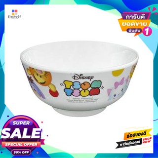 Melamine ชามเมลามีนทรงกลม ทีซูมซูม Flower Ware รุ่น B823-4.5 ขนาด 4.5 นิ้ว สีขาวพิมพ์ลายround Melamine Bowl T Zoom Zoom