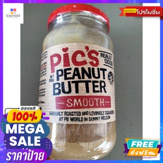 Pics Peanut Butter Smooth บัตเตอร์ สมูท 380กรัมPics Peanut Butter Smo