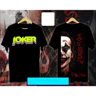 Marvel joker jack series cotton comfortable T-shirt mens and womens top_03