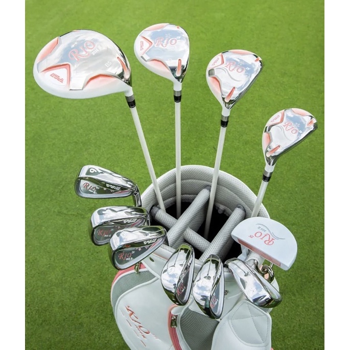 ชุดไม้กอล์ฟผู้หญิง PGM Rio model3 LTG038 Lady golf sets ราคาส่ง golf clubs with wholesale golf set R