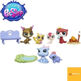 Clearance Sale Littlest Pet Shop ตุ๊กตา เพ็ทช็อป Pets in the City แพ็ค 2 ตัว ของแท้ จาก Hasbro