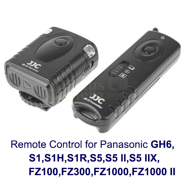 JM-D(II) รีโมตไร้สายกล้องพานาโซนิค GH4,GH5,GH5 II,GH5S,GH6,G9,G85,G90,G95,GX7,GX8 Panasonic Wireless Remote Control