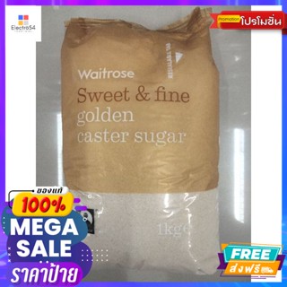 Waitrose Golden Caster Sugar น้ำตาลทรายแดง ชนิดเม็ด เวทโทรส 1,000กรัม Waitrose