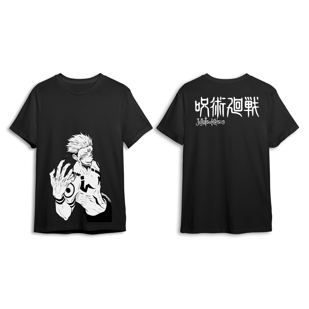 อะนิเมะ JUJUTSU KAISEN SUKUNA เสื้อยืด RYOME SUKUNA CLOTHES ผู้ชายผู้หญิง
