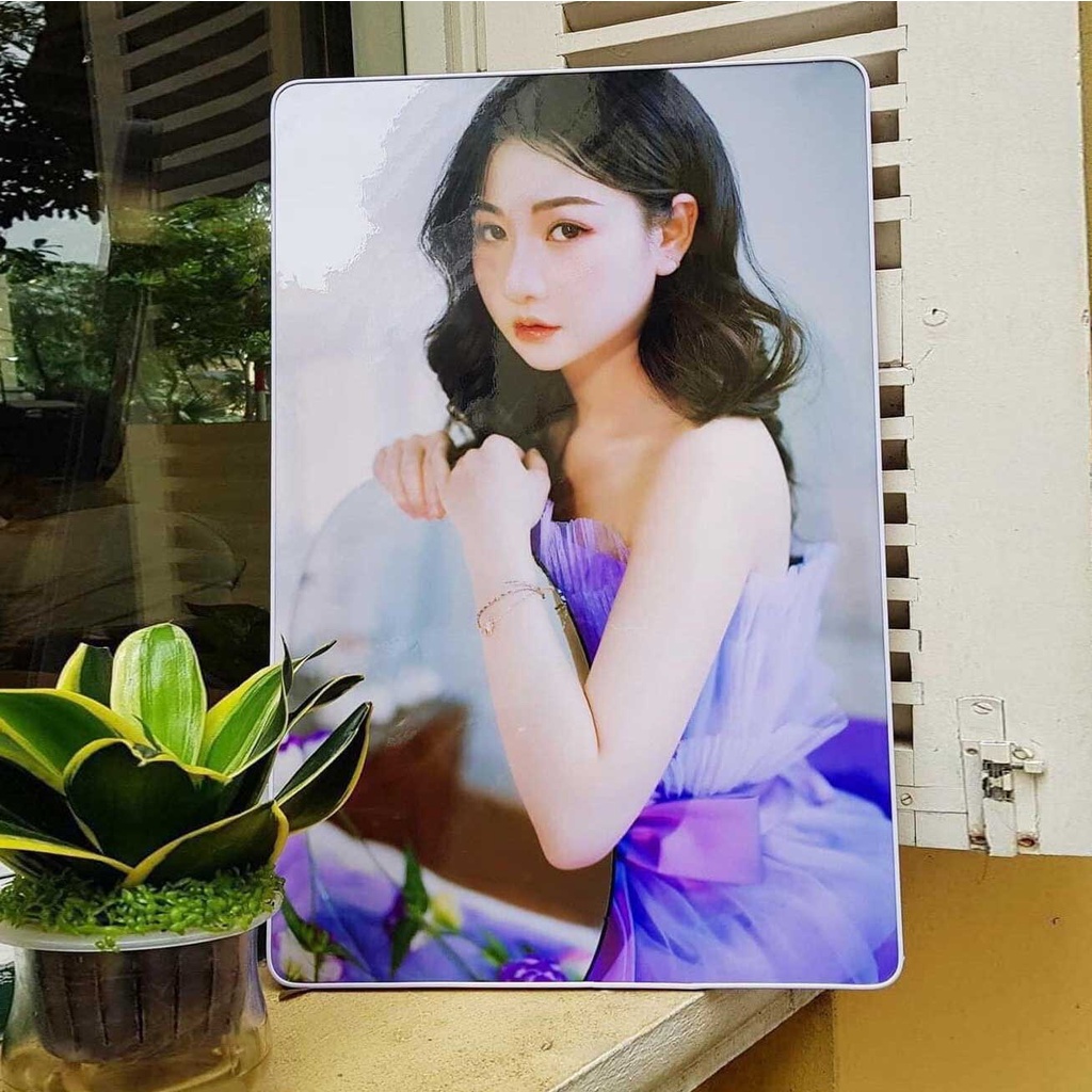 ฟรีกรอบรูปไม้ 40x60 สําหรับพิมพ์ภาพถ่าย 30x40 40x60 พร้อมกระจกเสร็จสิ้น สําหรับตกแต่งบ้าน วันเกิด วั
