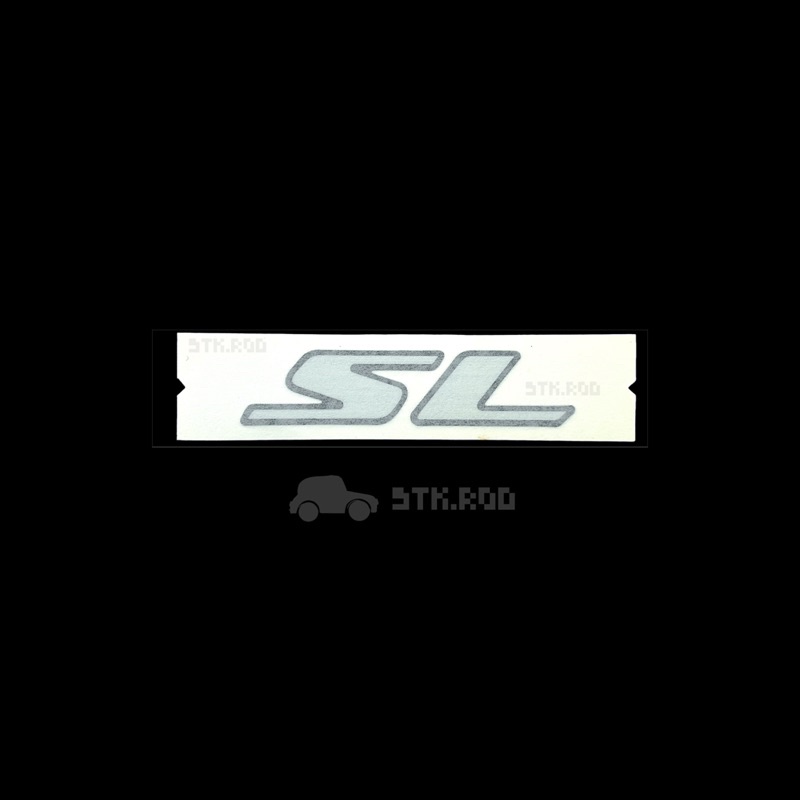 สติ๊กเกอร์ ติดประตู SL ของ ISUZU D-MAX ปี 2007-2010 ของแท้ ติดข้างประตู อีซูซุ ดีแม็กซ์ STICKER