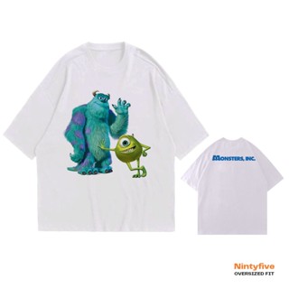 Monster Inc Cartoon Oversized Tee Shirt