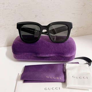 พร้อมส่ง (กล่องเขียว)   แว่นกันแดด GUCCI GG0998S 001 ขนาด 52-21-145