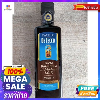 ขนม De cecco Modena Balsamic น้ำส้มสายชู บาซามิค 250g De cecco Modena Balsamic Vinegar Balsamic 250g. Reasonab