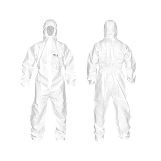 PROTECTIVE ชุดกันสารเคมี Yamada 445 Size L สีขาวPROTECTIVE CLOTHING YAMADA 455 SIZE L WHITE