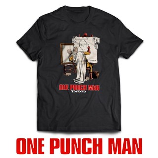 [Ready Stock S-2XL] One Punch Man Saitama Tshirt ผ้าฝ้าย100% พิมพ์การ์ตูนแฟชั่น Mens เสื้อยืดเสื้อยืดอินเทรนด์_12