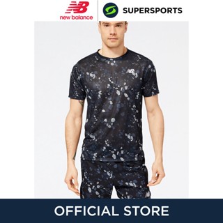 NEW BALANCE AMT21263BK เสื้อออกกำลังกายผู้ชาย