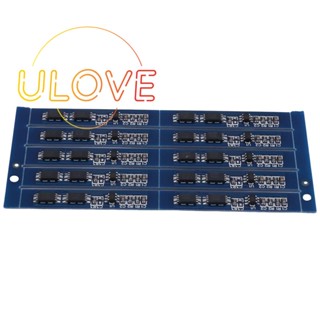 บอร์ดป้องกันที่ชาร์จแบตเตอรี่ 2S 3A Li-Ion 18650 BMS 7.4V 8.4V 10 ชิ้น