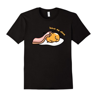 Novelty Gudetama Leave Me Alone Men T-shirt unisex tee cotton short sleeved_07