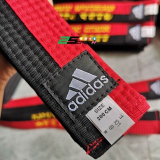 สายดำแดงเทควันโด Adidas ของแท้