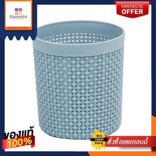 ตะกร้าอเนกประสงค์ทรงกลม Stereo KASSA HOME รุ่น TG51957 ขนาด 10 x 10 x 11 ซม. สีฟ้าRound Multipurpose Basket Stereo  TG51