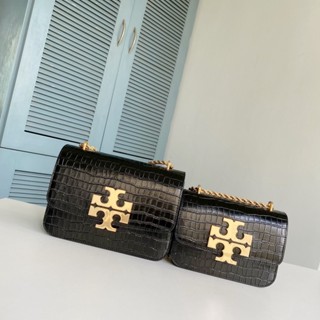 Tory Burch Eleanor กระเป๋าสะพายไหล่ ลายนูน 2 ขนาด 142540/142542