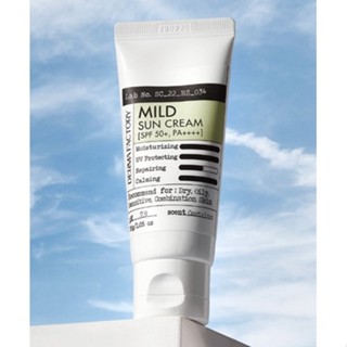 Derma Factory Mild Sunscreen 30g / 50g (flavoured water) SPF50+, PA++++ physical sunscreen