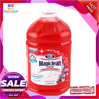 LIQUID น้ำยาทำความสะอาดพื้น MAGICLEAN 5,200ml BERRY AROMALIQUID CLEANING GENERAL SURFACE MAGICLEAN 5,200ml BERRY AROMA