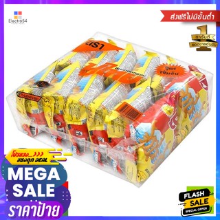 Puthai(ปูไทย) ปูไทย ขนมทอดกรอบ รสเข้มข้น 14 ก. แพ็ค 12 Pu Thai Crispy Crispy Snack 14 g. Pack 12ขนมขบเคี้ยวอบกรอบ