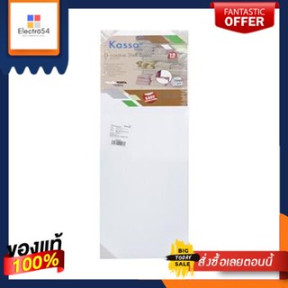 แผ่นชั้นไม้ปิดผิวเมลามีน DIY KASSA HOME รุ่น MES6200WH ขนาด 60 x 20 x 1.6 ซม. สีขาวDIY Melamine Plywood Sheet  MES6200WH