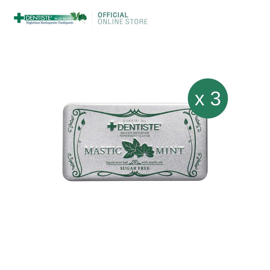 Dentiste’ Sukkiri By Dentiste Love Mint 50s ซูกิริเดนทิสเต้เลิฟมิ้นท์ ลูกอมสูตรเย็น ลมหายใจหอมสดชื่น