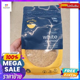 Coles Australian White Quinoa  300g ควินัว ขาวอบแห้ง โคลส์ 300 กรัม Cole