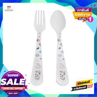 Set ชุดช้อนส้อม ฮารุ Superwareรุ่น Sp/F 358 สีขาวcutlery Set Haru Superware Model Sp/F 358 White