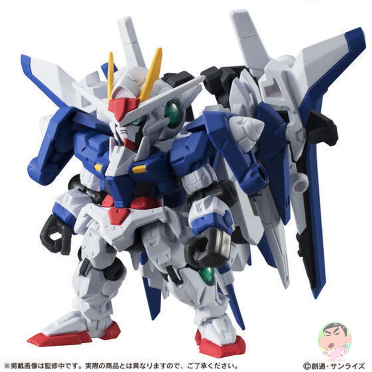 Bandai Gundam Mobile Suit Ensemble EX06B 00 Gundam & XN Raiser Exclusive Set