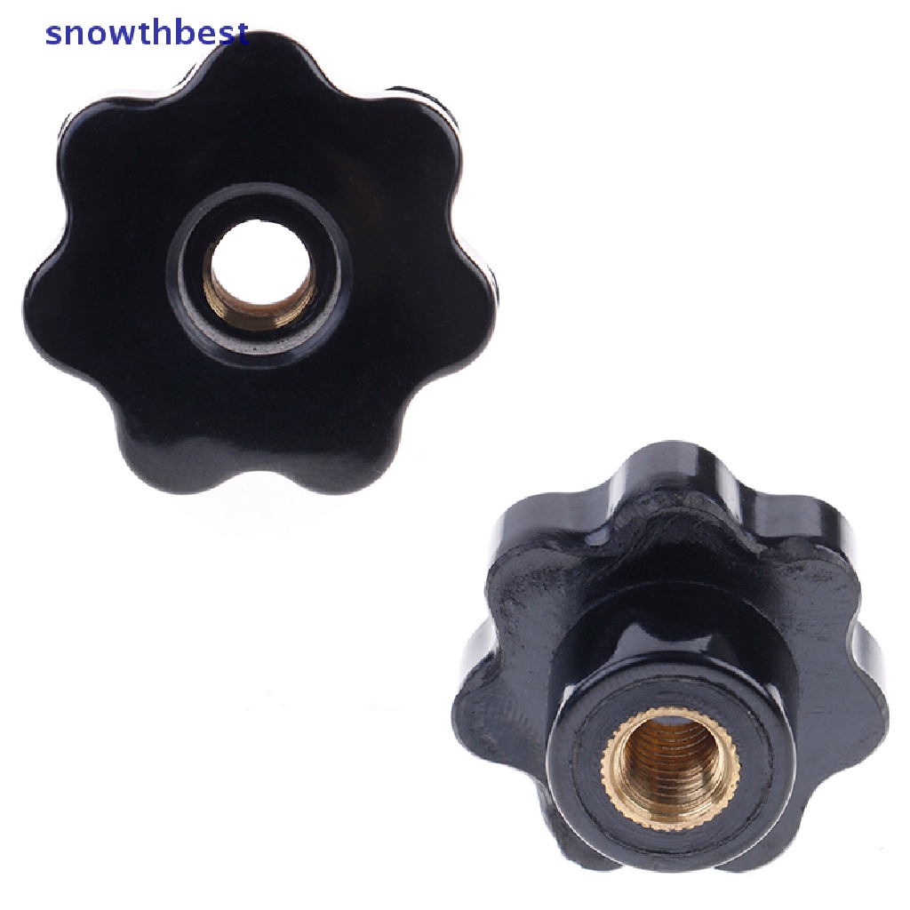 [Snowth] ลูกบิดน็อตหนีบรูปโลหะ M4/M5/M6/M8 เกลียวตัวเมียเจ็ดรูปดาว [zkm]