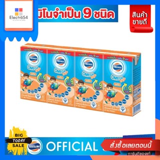 Foremost(โฟร์โมสต์) [แพ็ค 4] โฟร์โมสต์ โอเมก้า 369 110 มล (4 กล่อง) [Pack 4] Foremost Omega 369 110 ml (4 boxes)นมยูเอชท