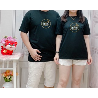 [S-5XL]ผ้าฝ้าย 100% &lt;ขอชื่อ Insial Nameϟ COUPLE RING / เสื้อยืด COUPLE RING / เสื้อยืด COUPLE / เสื้อยืด COUPLE ROMANTIC