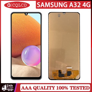 อะไหล่หน้าจอสัมผัสดิจิทัล LCD แบบเปลี่ยน สําหรับ Samsung Galaxy A32 4G LCD A325 A325F