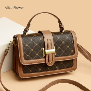 ﹍∏▣【ผลิตภัณฑ์ใหม่】New small square bag 2023 women s all-match retro shoulder bag