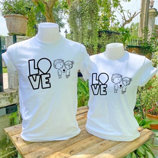 เสื้อคู่แฟน เสื้อยืดคู่รัก (ผ้าคอตตอน100%) ส่งเร็ว สวยตรงปก_02