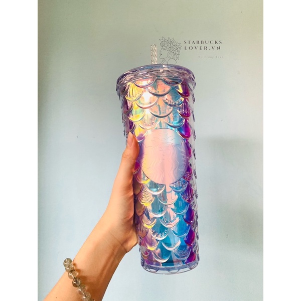 |ของแท้ของแท้ของแท้| Ly STARBUCKS UNICORN SCALES 2 สี ใหญ่ ขนาด 710ml