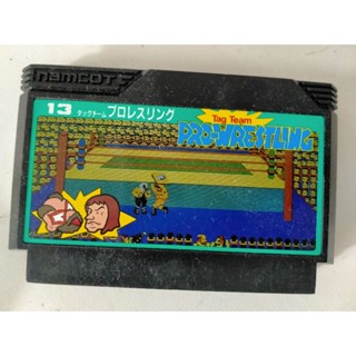 ตลับเกม Famicom เกม มวยปล้ำ หรือ Pro Wpestling