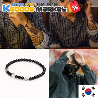 Delixir Thin Onyx Layered Layered Bracelet Bts Jungkook สินค้า