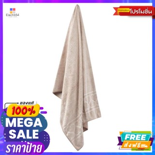 ผ้าขนหนูนาโน ขนาด 27 x 54 นิ้ว สีน้ำตาล Nano Towel Size 27 x 54 inches Brownผ้าขนหนู