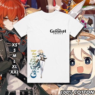 Genshin Impact Jean New Trend Fashion Games PC Mobile Nintendo Switch PS4 Gaming Shirt (G46)_03