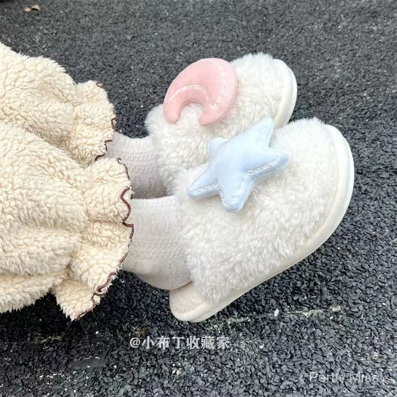 พร้อมส่ง รองเท้าแตะผ้าฝ้ายพื้นนิ่มกันลื่นสำหรับสาวๆที่บ้าน รูปที่ 7