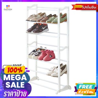 (HOME.ME) ชั้นวางรองเท้า 7 ชั้น รุ่น SHR02-07-1  7 Tier Shoe Rack Model SHR02-07-1ชั้นวางของ