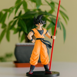 โมเดลฟิกเกอร์ PVC รูปปั้น Dragon Ball Son Goku ขนาด 22 ซม. เหมาะกับของขวัญวันเกิด ของเล่นสําหรับเด็ก