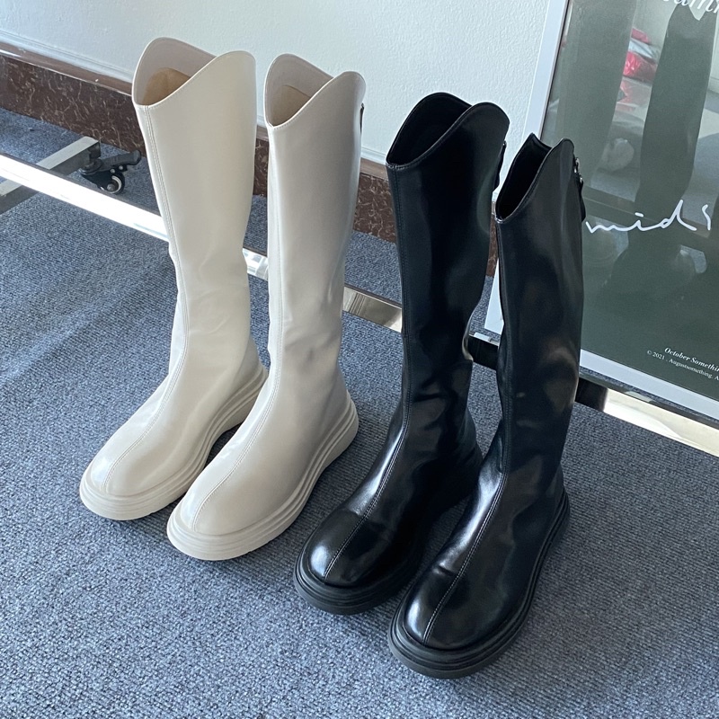 umore.made 👢พร้อมส่ง Taylor long boots รองเท้าบูทยาว ซิปหลัง บุขน ใส่สบายมากมาก ใส่แล้วดูเรียวเพรียวเกิด 🫰🏻💕