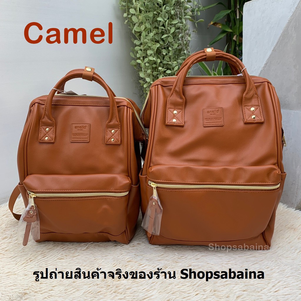 [โค้ดDEAL100 ลด 20%]Anello แท้100% รุ่นใหม่ New PU leather RETRO base Backpack กระเป๋าเป้สะพายหลัง รุ่นใหม่ล่าสุด