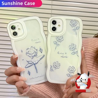 เคสโทรศัพท์มือถือ ลายดอกกุหลาบ สําหรับ OPPO A57 A76 A96 A16 A16s A16k A15 A15s A54 A74 A55 A95 A94 A93 A53 A33 A32 A5 A9 2020 A3s A5s Reno 7Z 7 6Pro 5 F11 F9Pro
