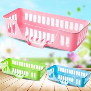【AG】Kitchen Shelves Colorful Smooth Edge Solid Material Bathroom Storage Rack for Toiletries