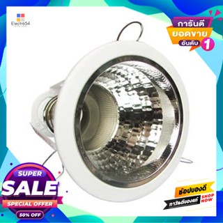 Round โคมดาวน์ไลท์หน้ากลม 5 นิ้ว 1xE27 D-Brite LUZINO รุ่น P5001-WH สีขาวDownlight Round 5 Inch 1xE27 D-Brite LUZINO Mod