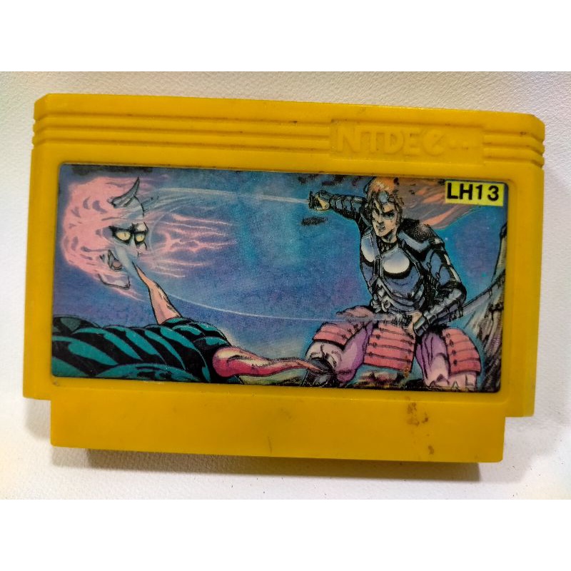 ตลับเกม Famicom เกม Gersu Fuma Fen หรือ ฟูกะดะ Fukada  ดาบสายลม เกมผจญภัยสนุกๆ